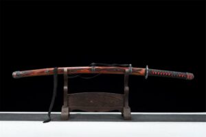 Katana Du Mort-vivant Rouge Sekiro : Les Ombres Meurent Deux Fois Épée De Samouraï Japonais Katana Véritable Épée Faite Main Acier à Haute Teneur En Manganèse
