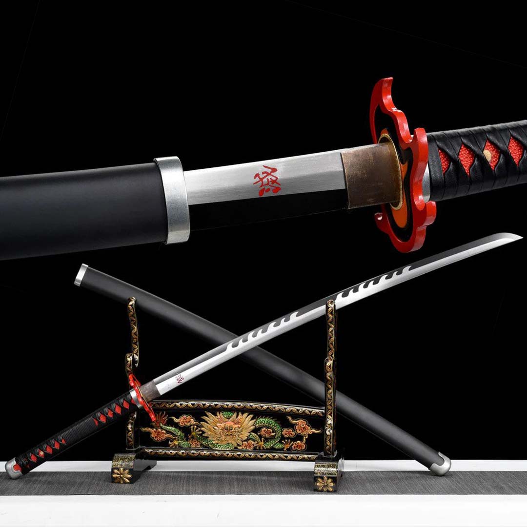 Katana Tanjiro Kamado V2 (Kohlenstoffstahl 1060) | Katana Schwert