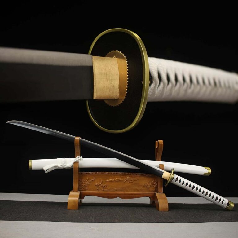 Katana Wado Ichimonji One Piece (Kohlenstoffstahl 1060) | Katana Schwert