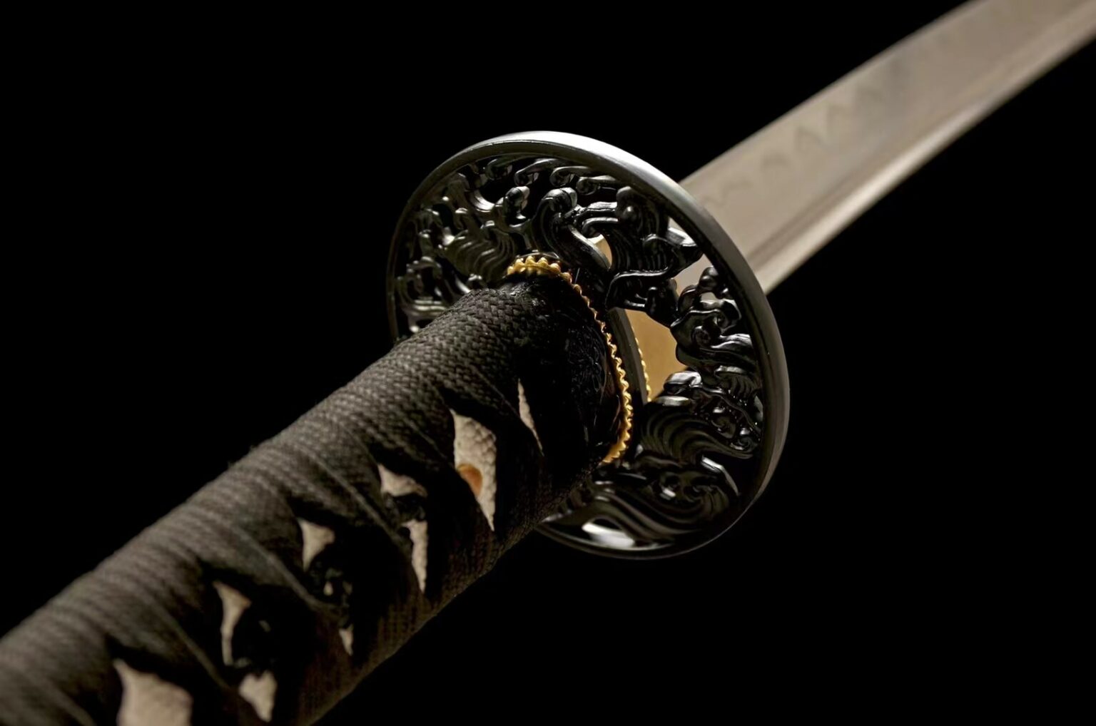 Katana Mutsu (Kohlenstoffstahl 1060 Echt Hamon) | Katana Schwert